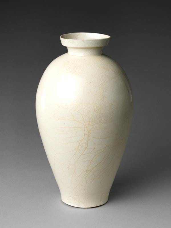 vase song beige du Metropolitan museum de New York inspiration des vases d'Emile Decoeur