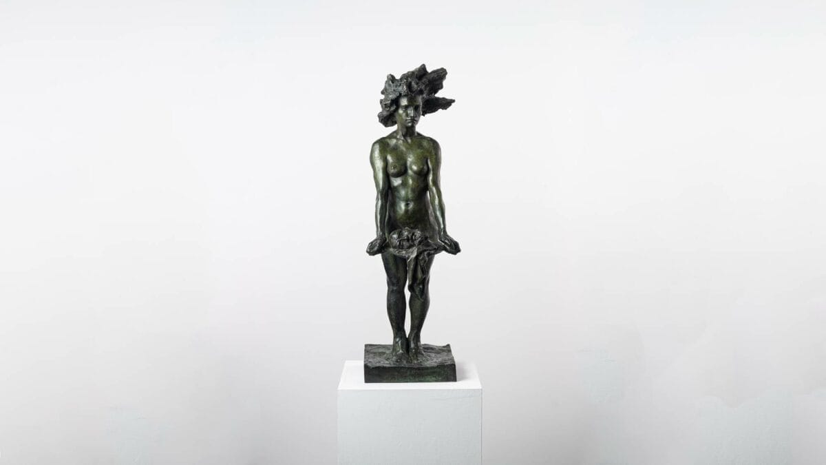 Œuvre en bronze de Salomé par Guy Le Perse, sculpteur français inspiré par les grands mythes et la Bible. Il puise également son inspiration chez Rodin et Michel-Ange.
