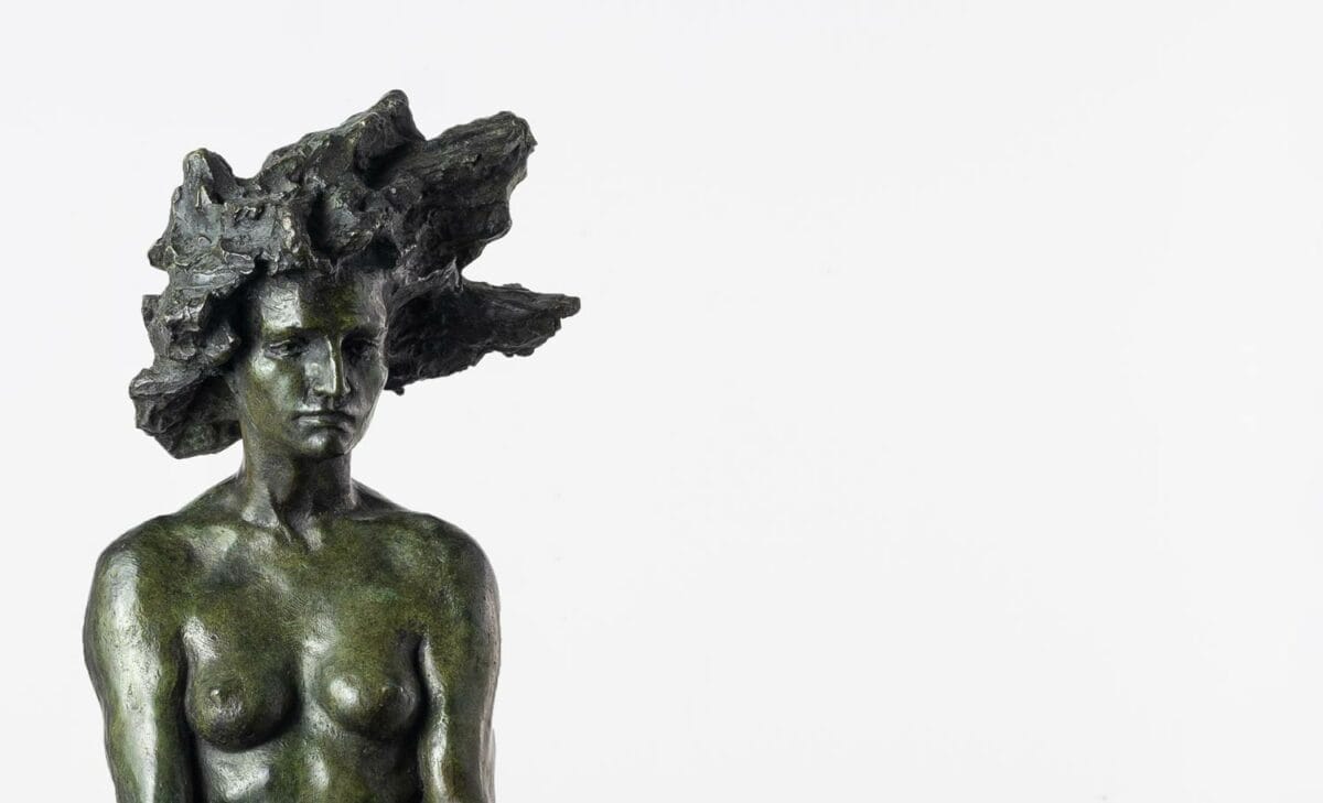 Sculpture en bronze de Salomé par Guy Le Perse, sculpteur français inspiré par les grands mythes et la bible. Guy Le Perse tire également son inspiration de Rodin et de Michel-Ange.