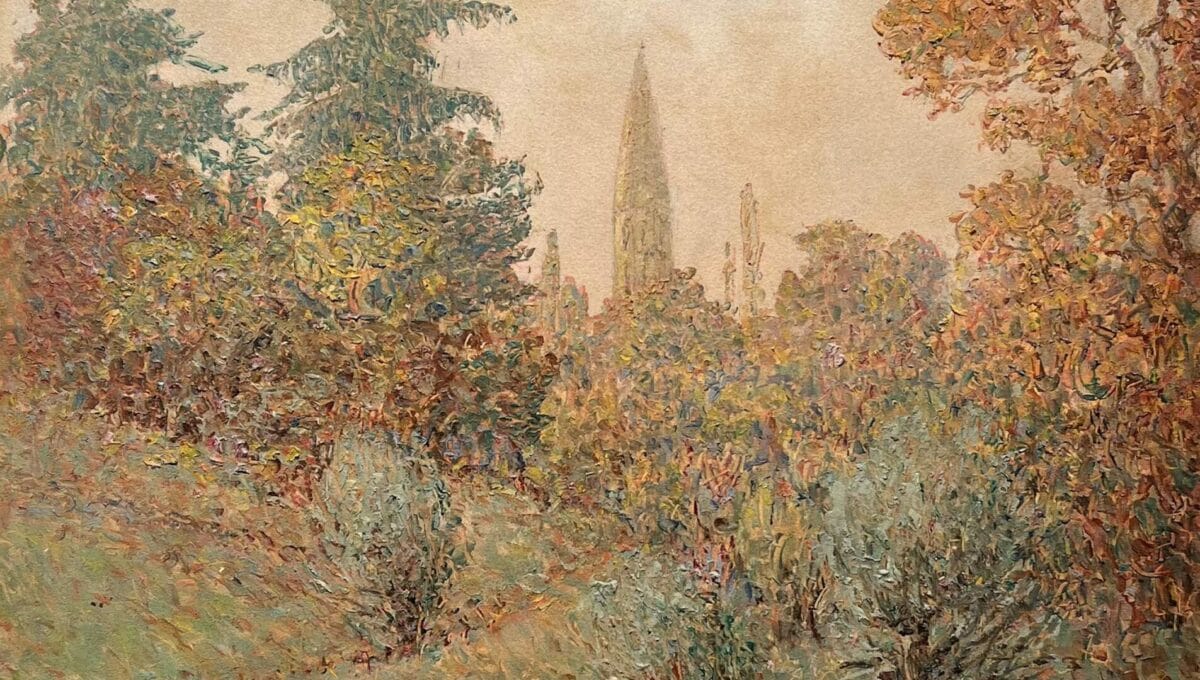 Premières feuilles d'automne dans le Vallon de Saint-André-de-Bâgé - Huile sur Papier