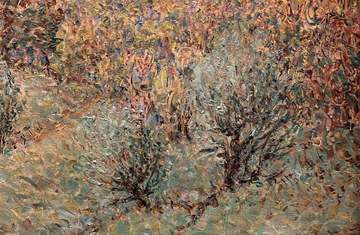 Premières feuilles d'automne dans le Vallon de Saint-André-de-Bâgé - Huile sur Papier – Image 4