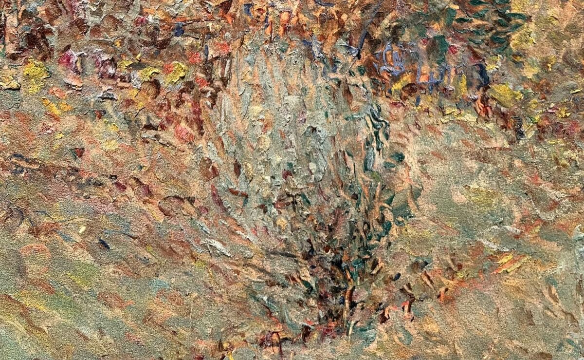Premières feuilles d'automne dans le Vallon de Saint-André-de-Bâgé - Huile sur Papier – Image 5