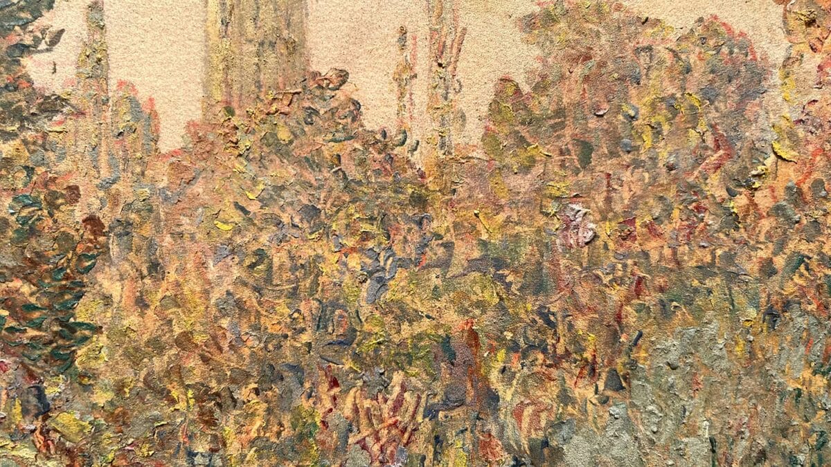 Premières feuilles d'automne dans le Vallon de Saint-André-de-Bâgé - Huile sur Papier – Image 11