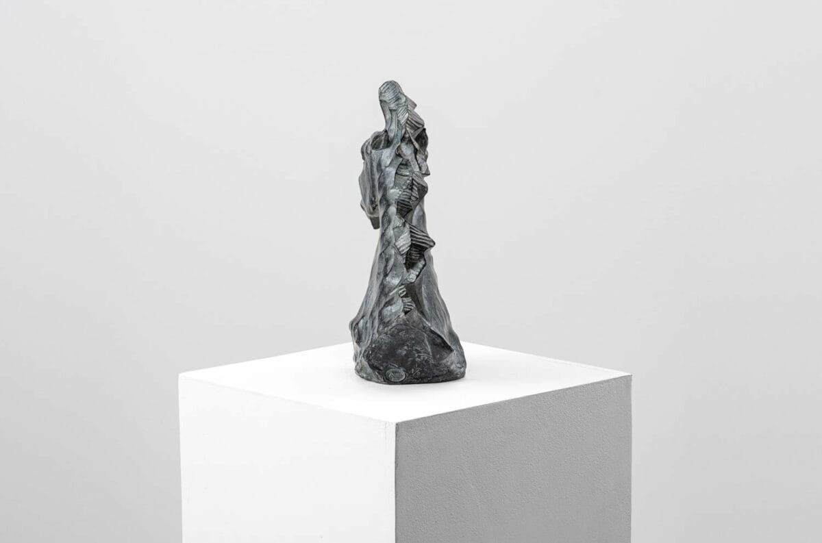 Beryllos - Sculpture en bronze - Tête de cheval – Image 7