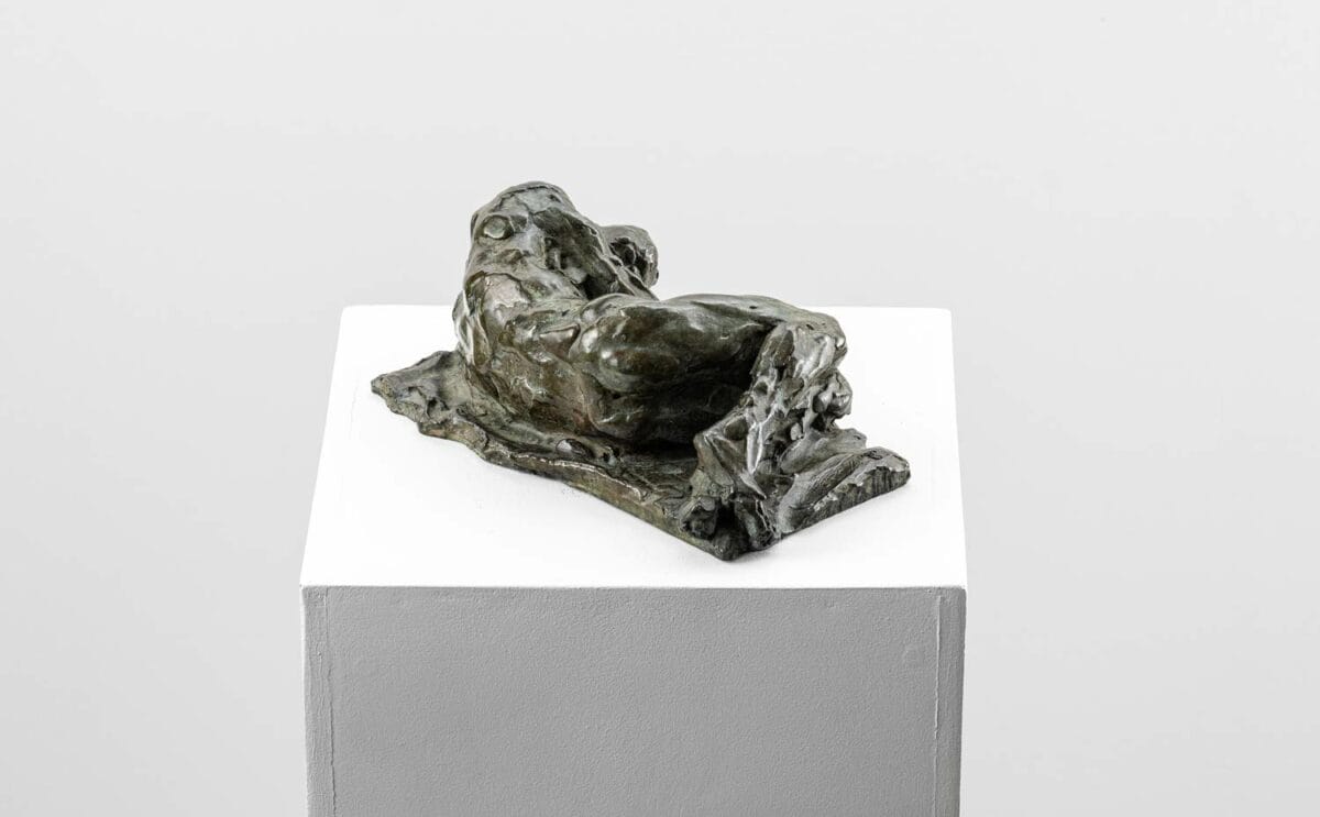 Homme damné - sculpture en bronze - nu masculin – Image 3