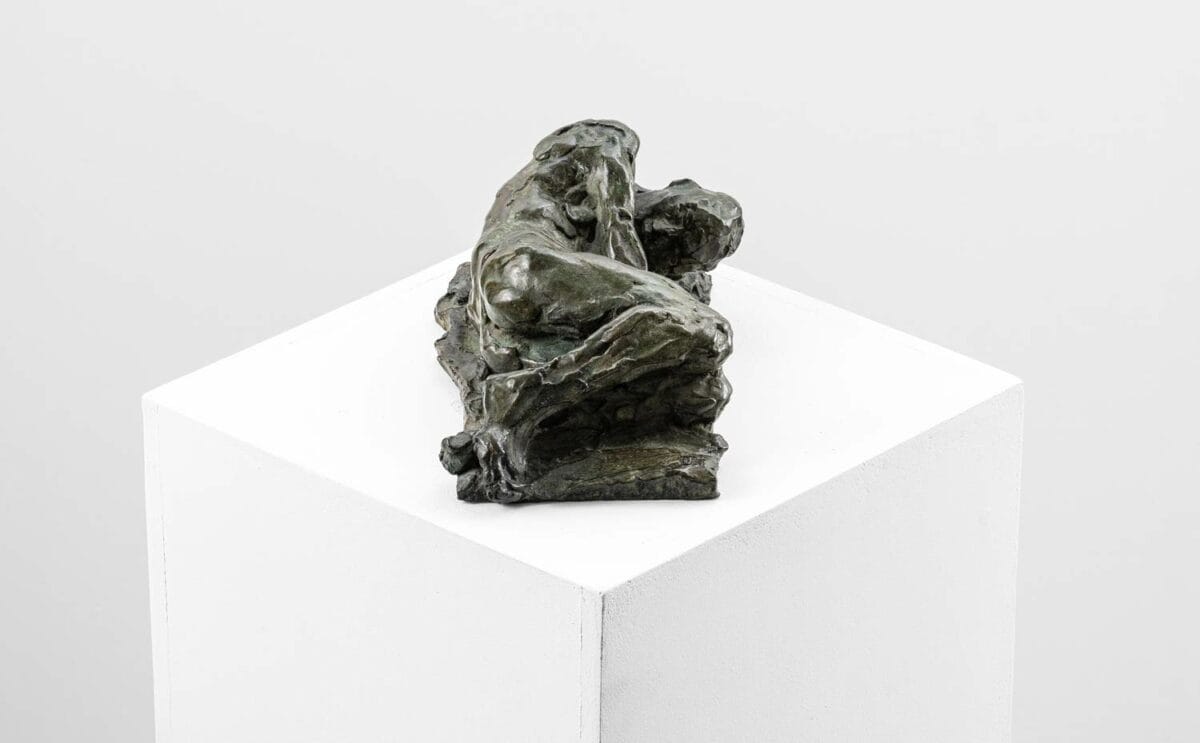 Homme damné - sculpture en bronze - nu masculin – Image 2