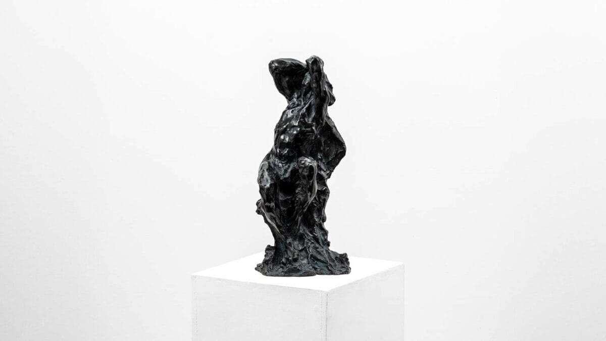 Esclave IV - Sculpture en bronze noir - Guy Le Perse – Image 2