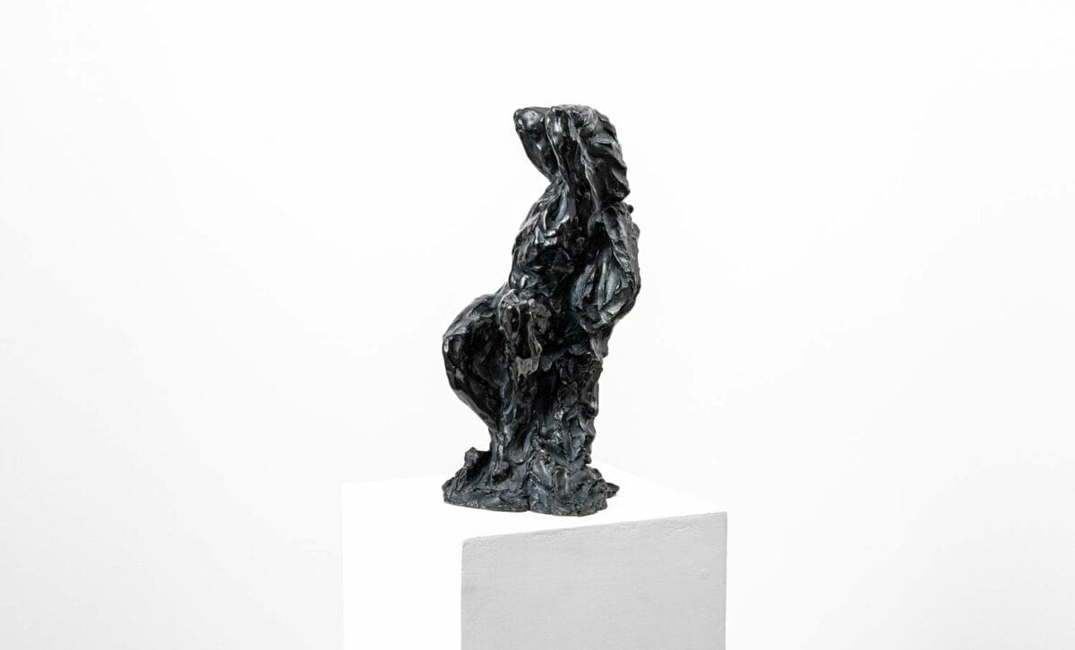 Esclave IV - Sculpture en bronze noir - Guy Le Perse – Image 3