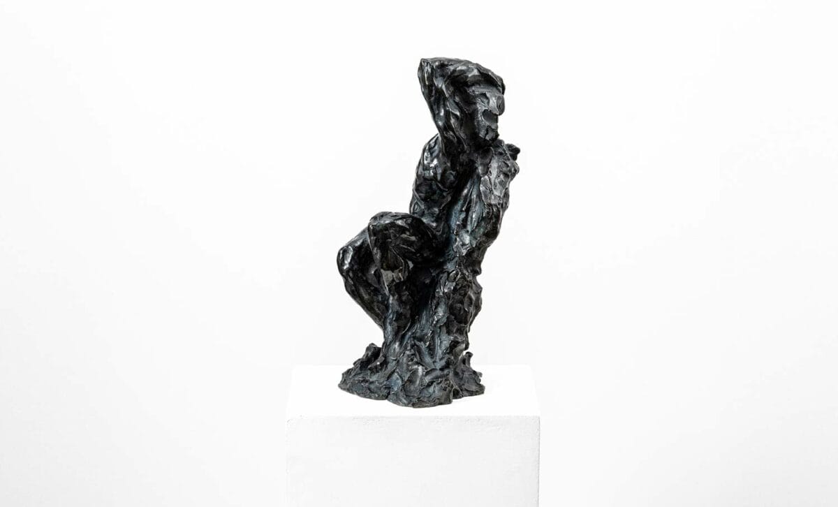 Esclave IV - Sculpture en bronze noir - Guy Le Perse – Image 4