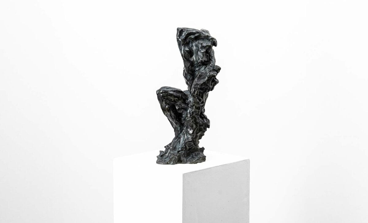 Esclave IV - Sculpture en bronze noir - Guy Le Perse – Image 5
