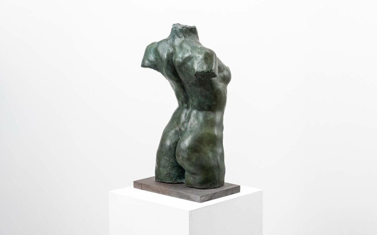 Torse de femme - Sculpture patinée - Guy Le Perse – Image 6