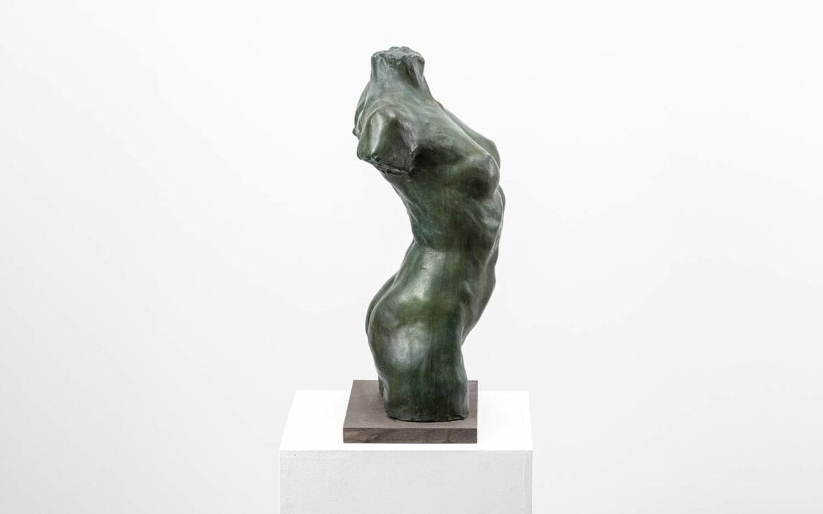 Torse de femme - Sculpture patinée - Guy Le Perse – Image 4