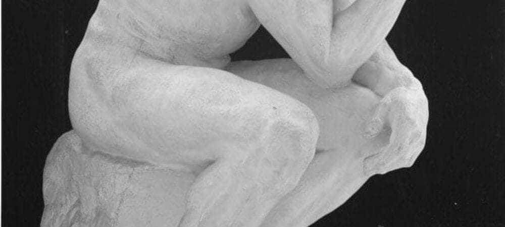 Le penseur - plâtre (1880) - Auguste Rodin - The MET